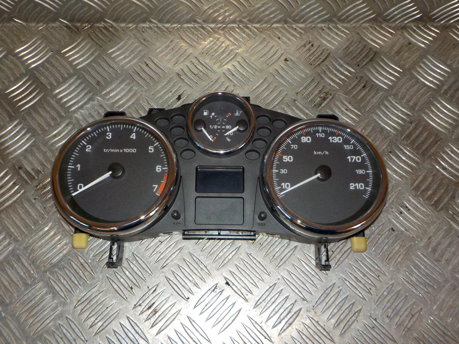 Peugeot 207 Cc Speedometer - Instrument Med OEM Nr. 9662903980 Fra Peugeot Ophugger