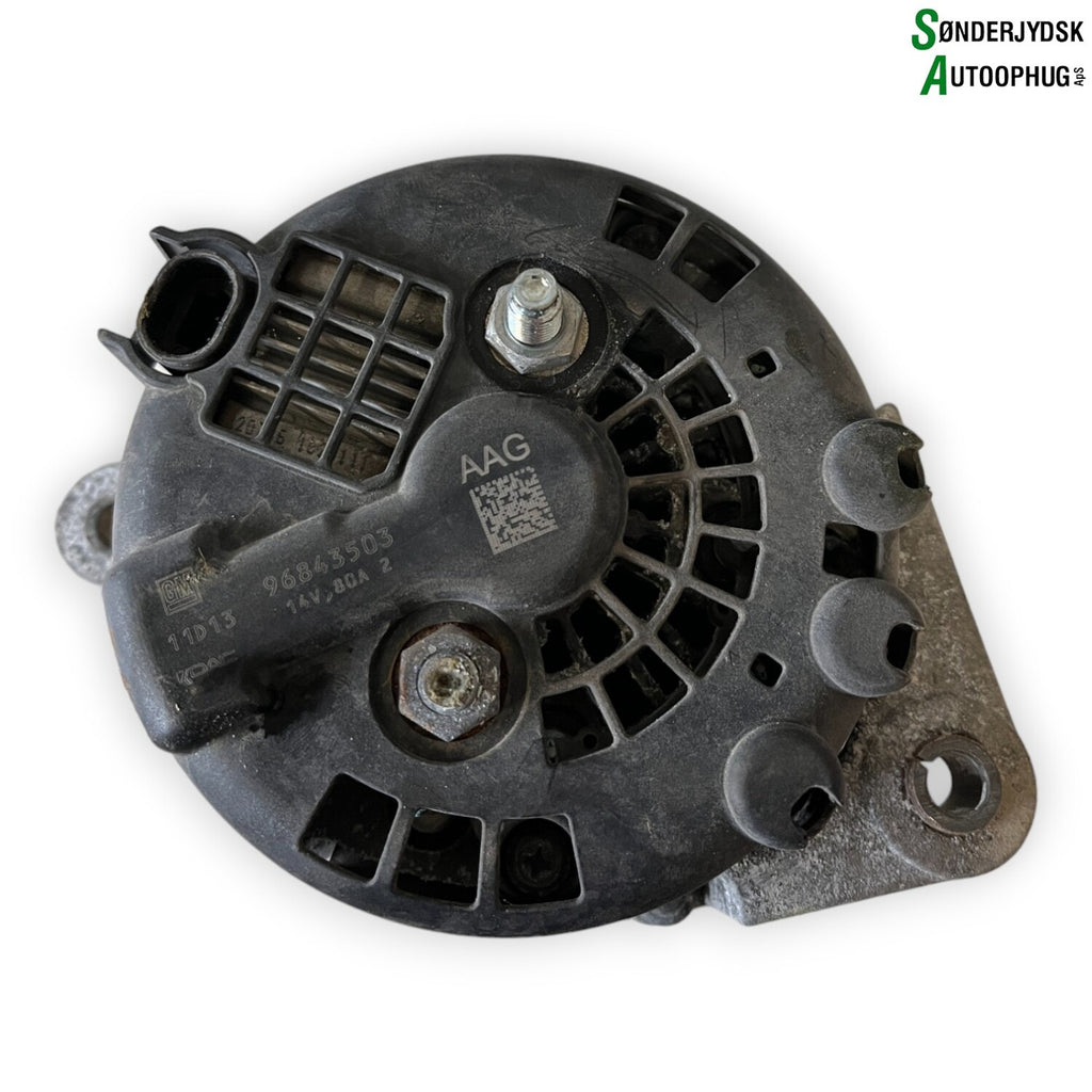 Chevrolet Spark Generator Med OEM Nr. 96843503 Fra Chevrolet Ophugger