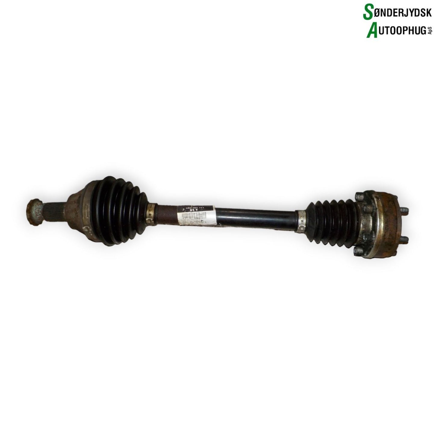 VW Polo 6R Trækaksel For V Med OEM Nr. 6R0407761 Fra VW Ophugger