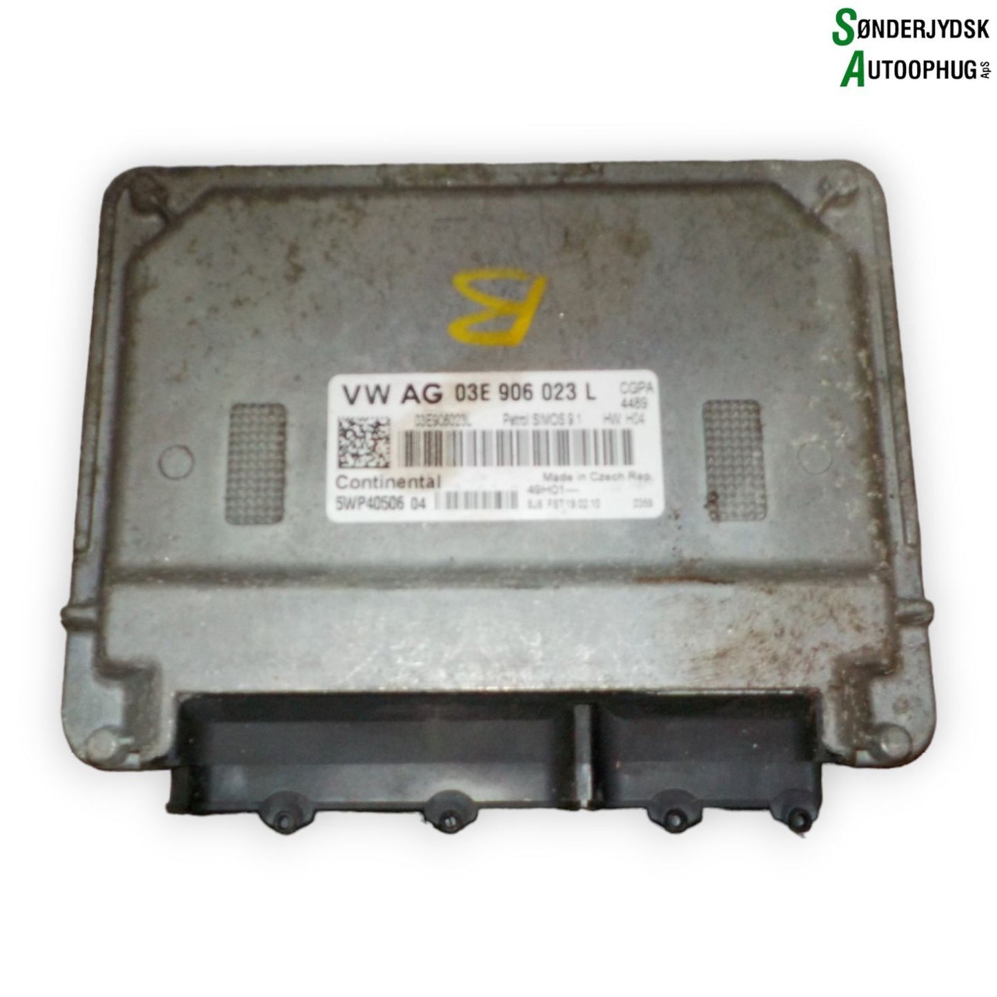 VW Polo 6R Motorstyring - Motorstyreboks - Injection Elboks Med OEM Nr. 03E906023L Fra VW Ophugger