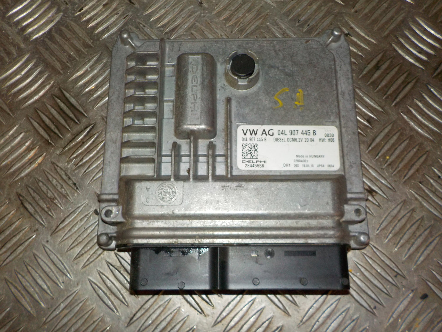 Skoda Octavia Motorstyring - Motorstyreboks - Injection Elboks Med OEM Nr. 04L907445B Fra Skoda Ophugger