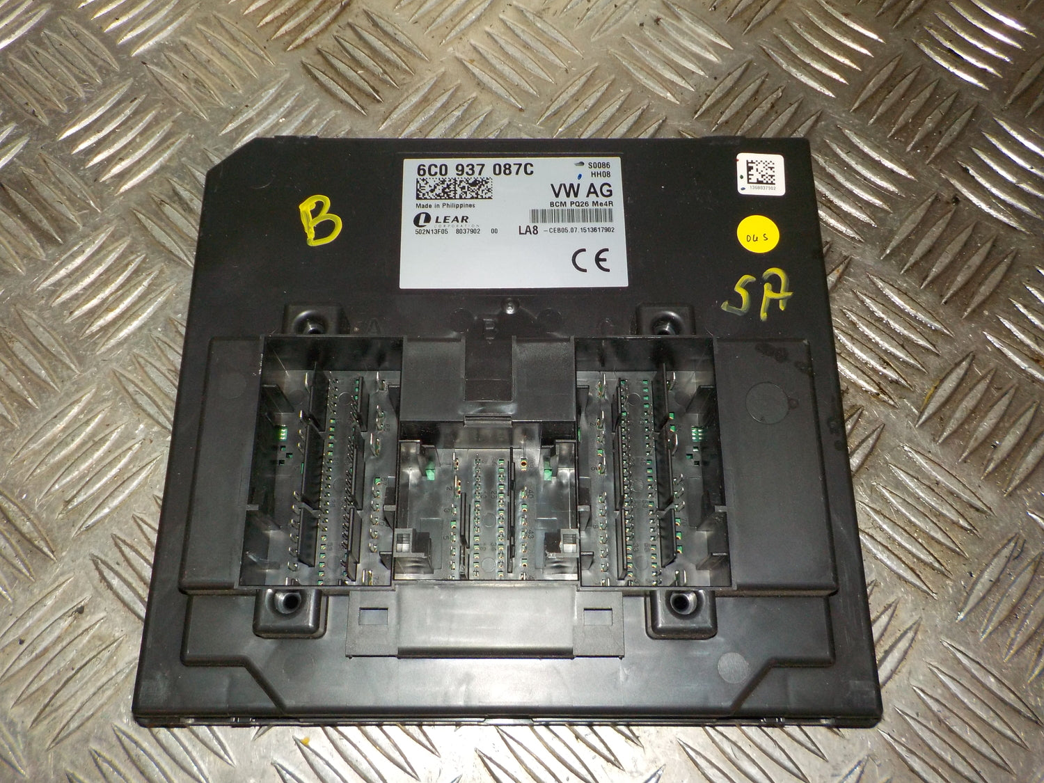 Skoda Fabia Bcm / Komfortkomputer Med OEM Nr. 6C0937087C Fra Skoda Ophugger