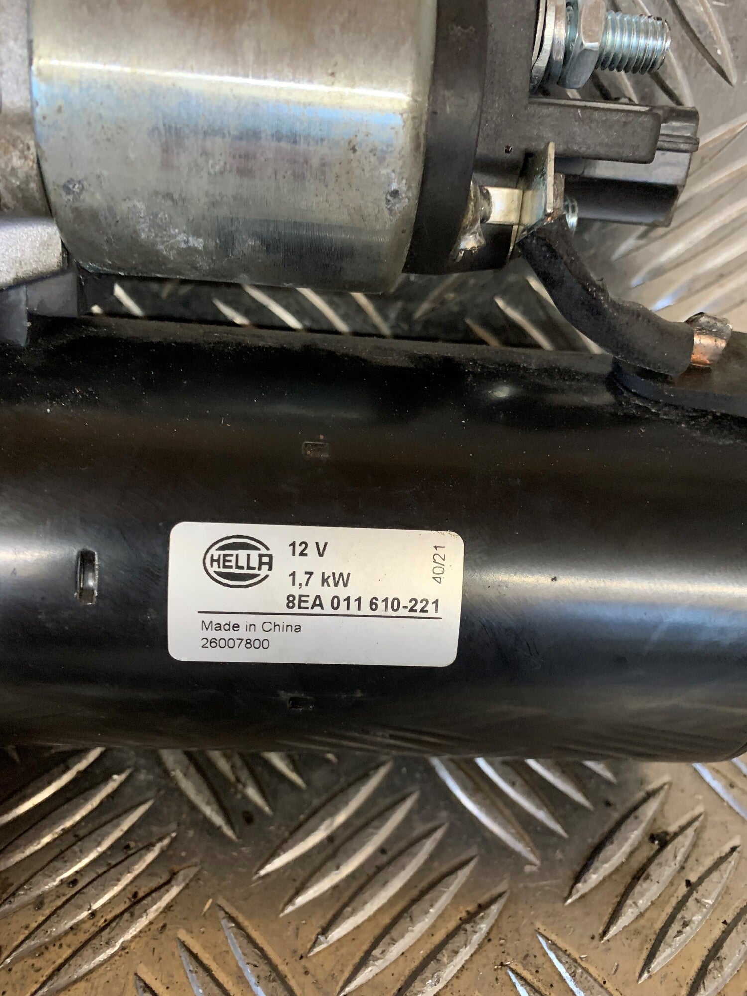 VW Touran 1T/Gp Starter Med OEM Nr. 8EA011610 Fra VW Ophugger