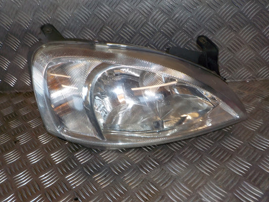 Opel Corsa C Forlygte Med OEM Nr. 9196283 Fra Opel Ophugger