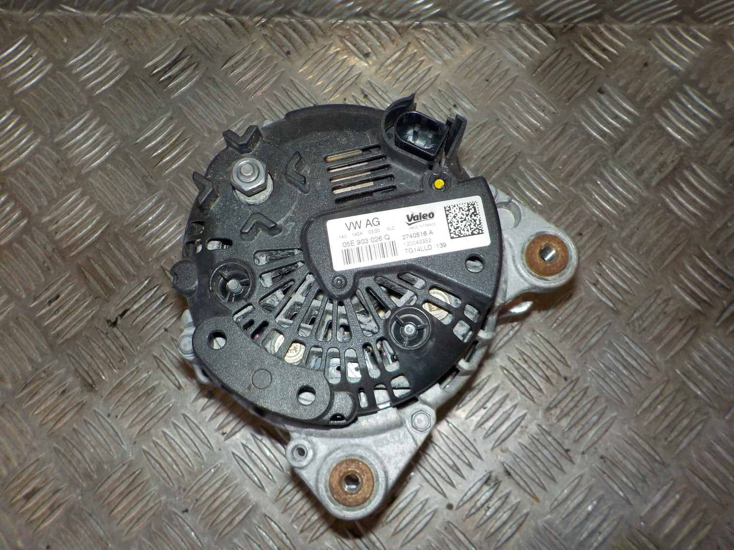 VW T‑Roc Generator Med OEM Nr. 05E903026Q Fra VW Ophugger