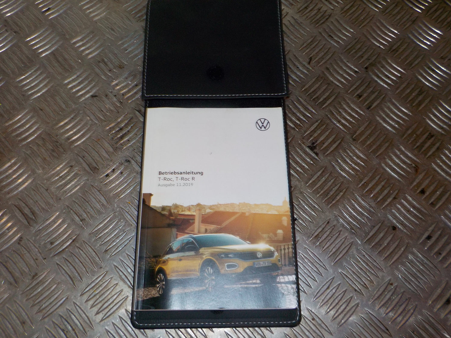 VW T-Roc Instruktionsbog Med OEM Nr. TYSK Fra VW Ophugger