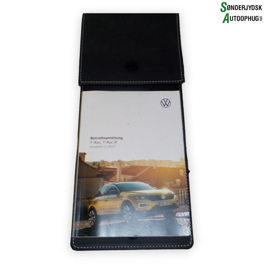 VW T‑Roc Instruktionsbog Med OEM Nr. TYSK Fra VW Ophugger