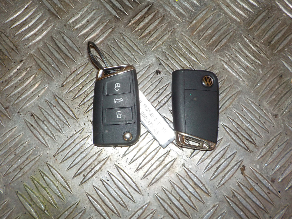 VW T-Roc Fjernbetjening/Nøgle Med OEM Nr. 2GA800375CRAIF Fra VW Ophugger