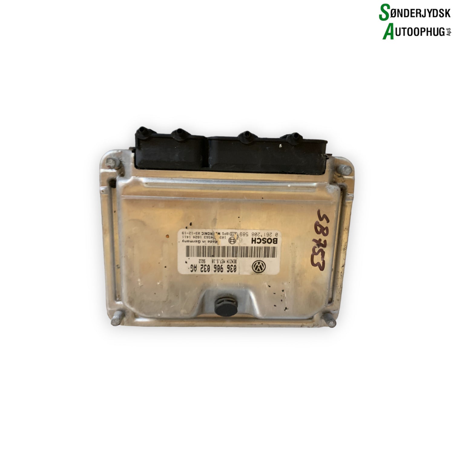 VW Golf 5 1K Motorstyring - Motorstyreboks - Injection Elboks Med OEM Nr. 0261208589 Fra VW Ophugger