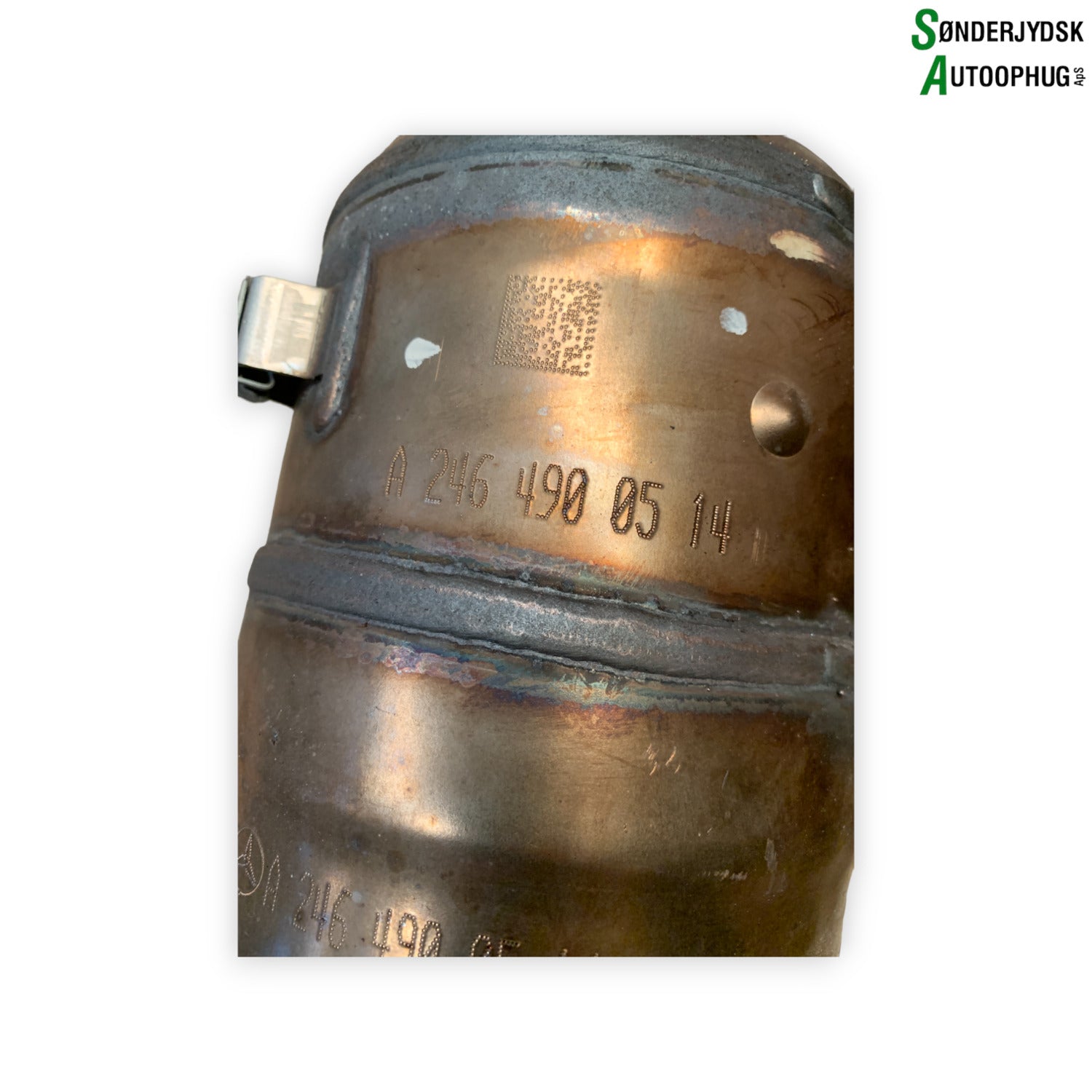 Mercedes-Benz A-W176 Katalysator Med OEM Nr. 246490014 Fra Mercedes-Benz Ophugger