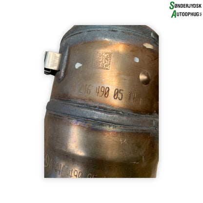 Mercedes-Benz A-W176 Katalysator Med OEM Nr. 246490014 Fra Mercedes-Benz Ophugger