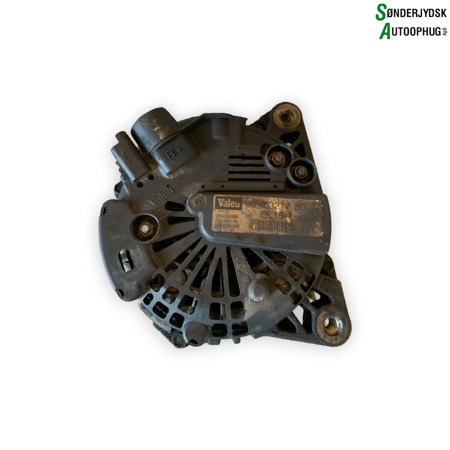 Peugeot 207 Generator Med OEM Nr. 9646321780 Fra Peugeot Ophugger