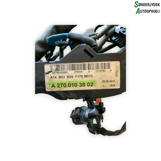 Mercedes-Benz A-W176 Ledningsnet Motor Med OEM Nr. 2700103802 Fra Mercedes-Benz Ophugger