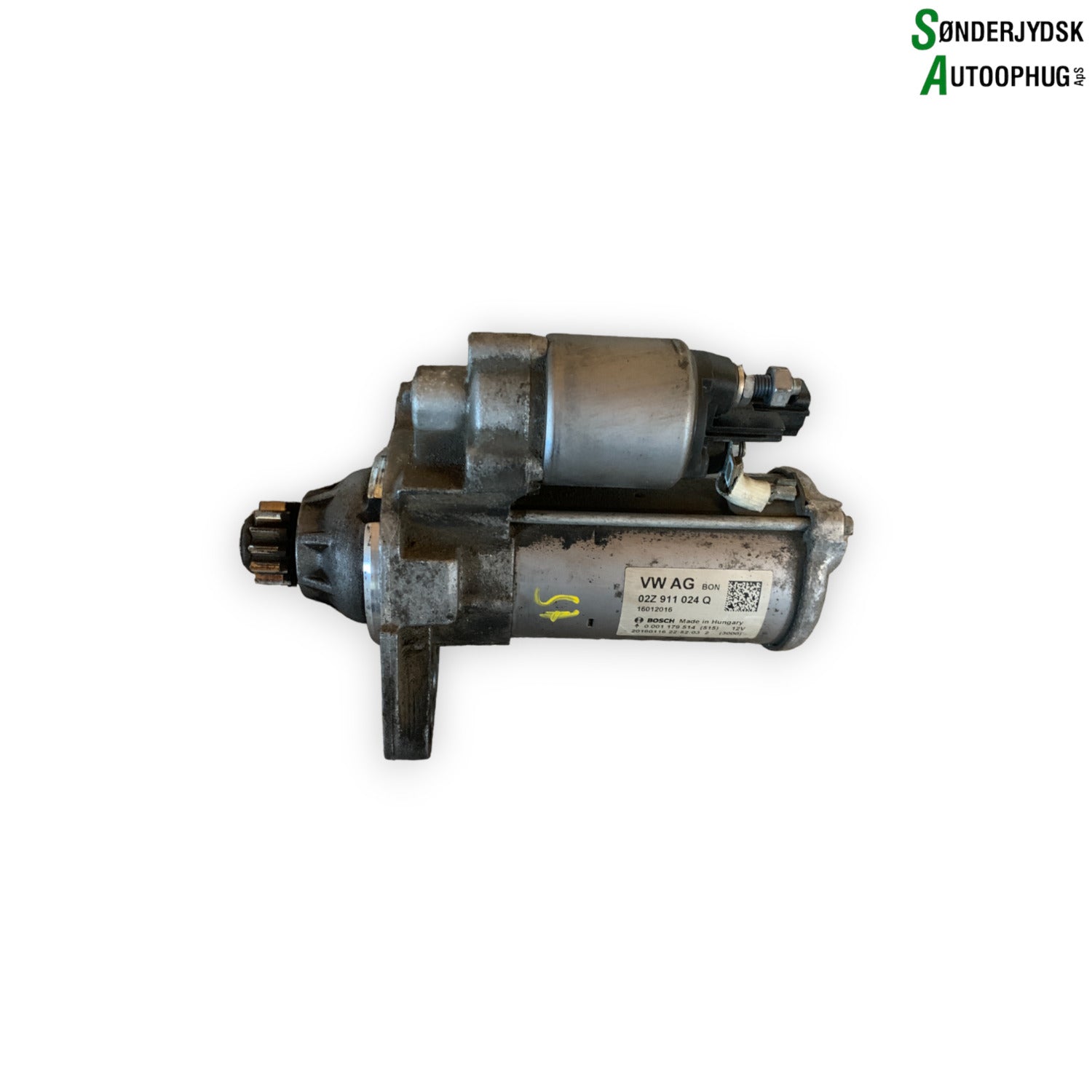 Seat Leon Starter Med OEM Nr. 02Z911024Q Fra Seat Ophugger
