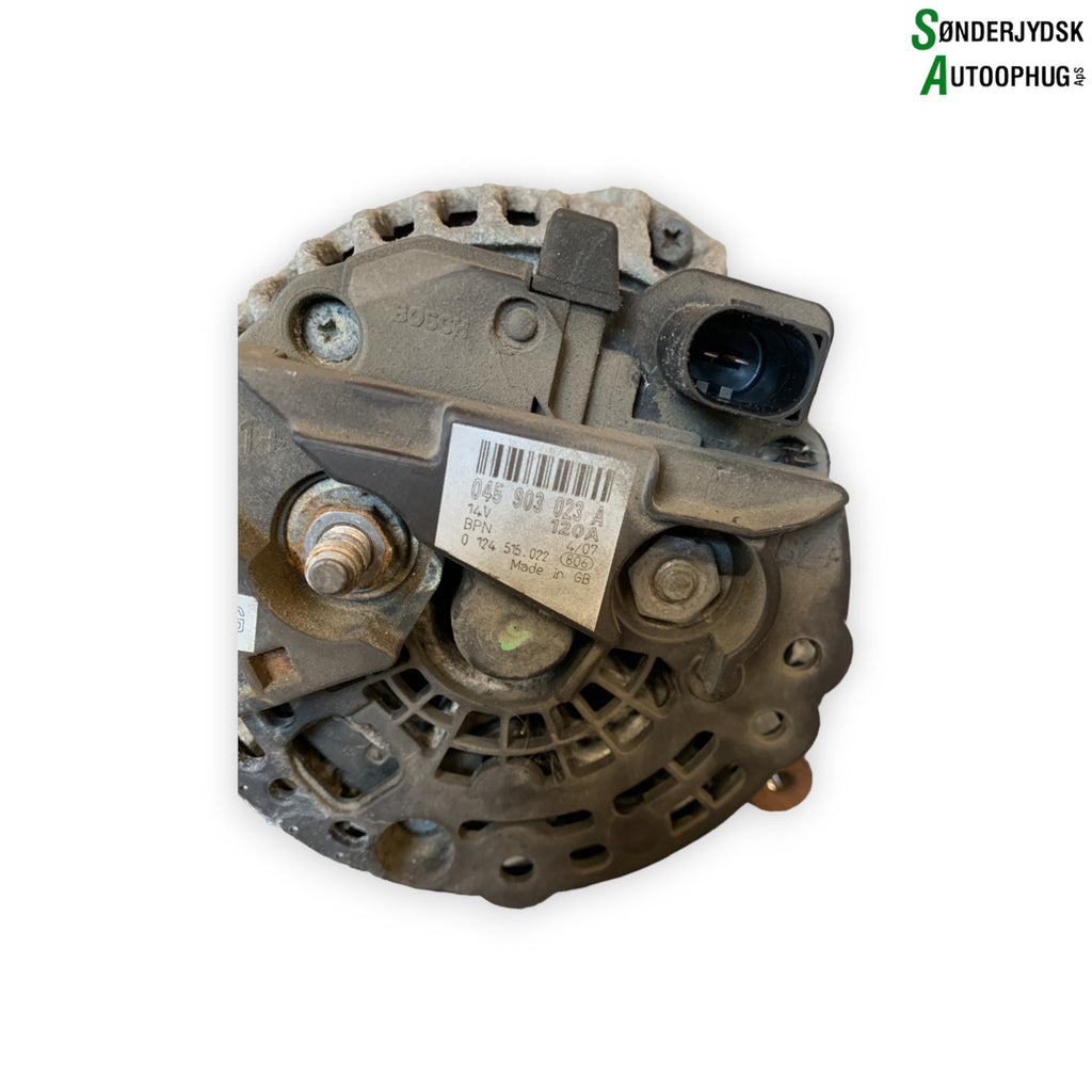Skoda Fabia Generator Med OEM Nr. 045903023A Fra Skoda Ophugger