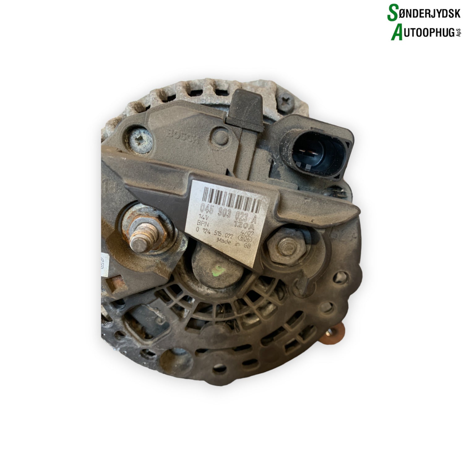 Skoda Fabia Generator Med OEM Nr. 045903023A Fra Skoda Ophugger