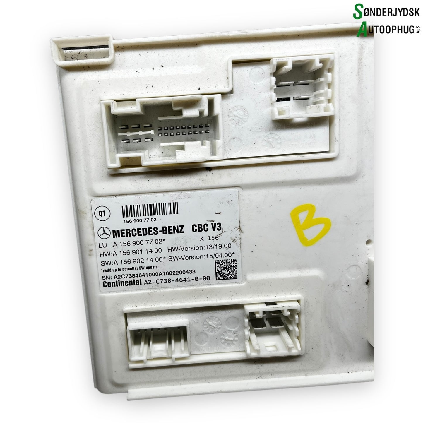 Mercedes-Benz Mercedes A W176 Startspærre Med OEM Nr. A2709002100 Fra Mercedes-Benz Ophugger