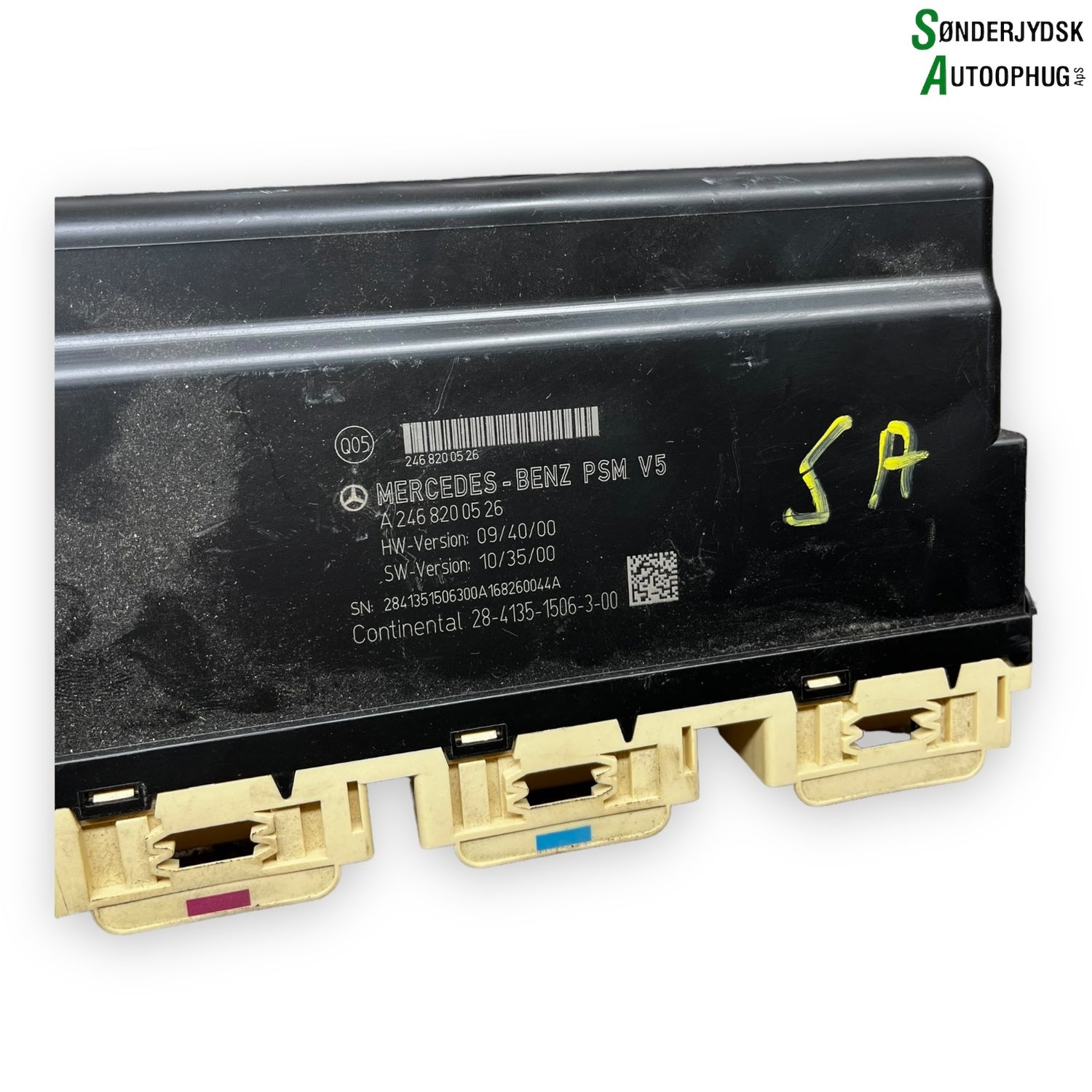 Mercedes-Benz Mercedes A W176 Startspærre Med OEM Nr. A2709002100 Fra Mercedes-Benz Ophugger