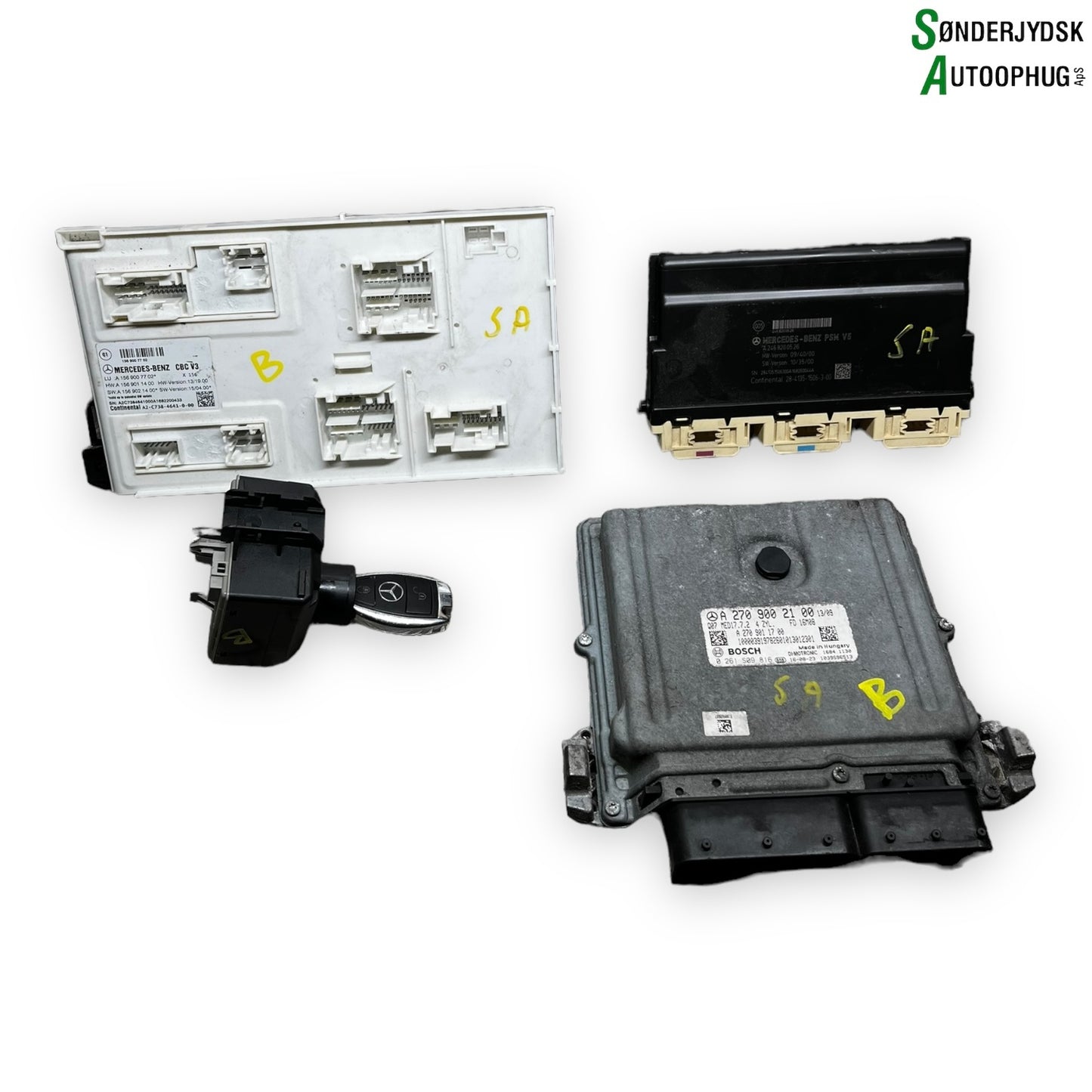 Mercedes-Benz Mercedes A W176 Startspærre Med OEM Nr. A2468200526 Fra Mercedes-Benz Ophugger