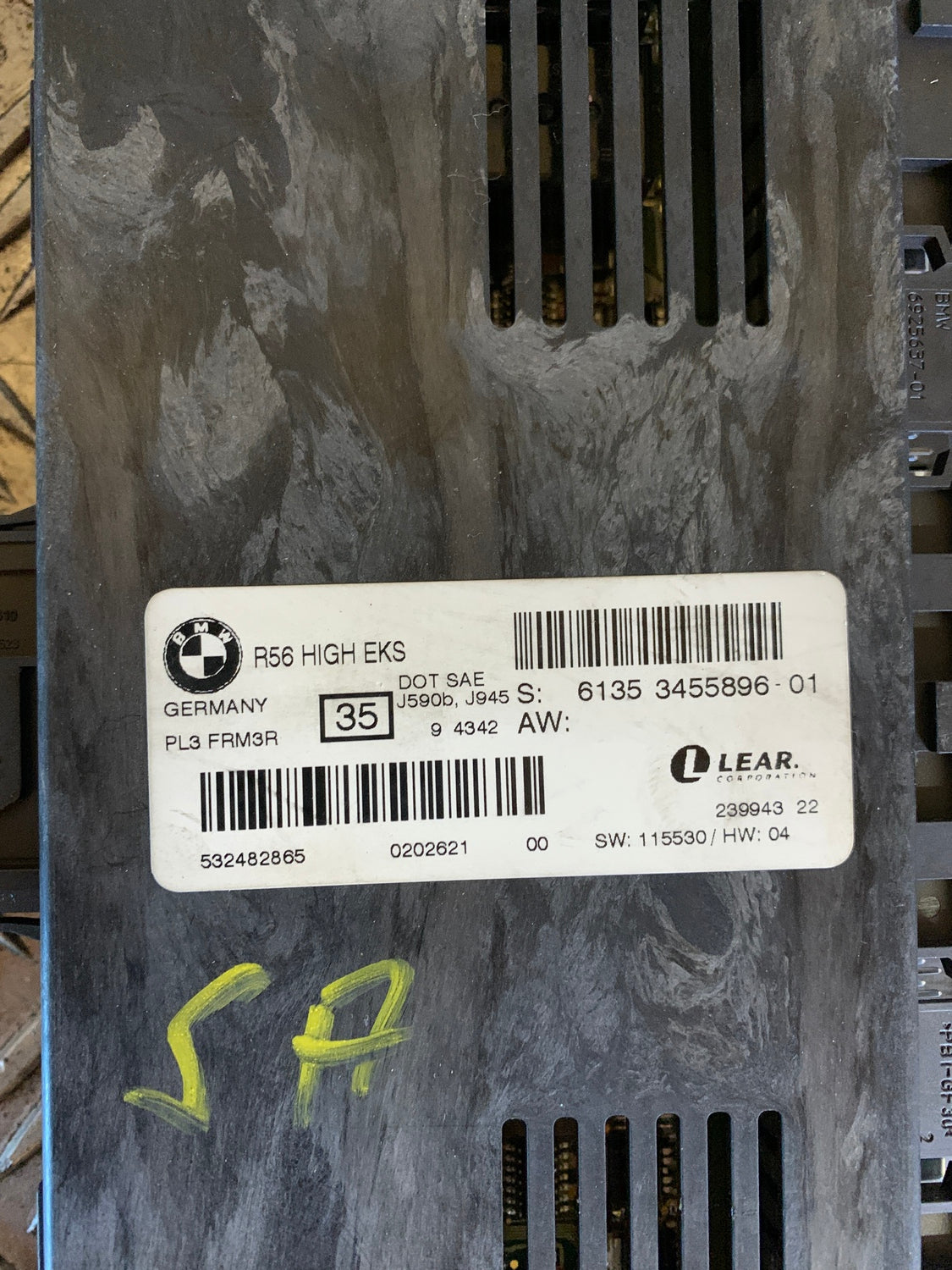 Mini Mini MKII Motorstyring - Motorstyreboks - Injection Elboks Med OEM Nr. 345552701 Fra Mini Ophugger