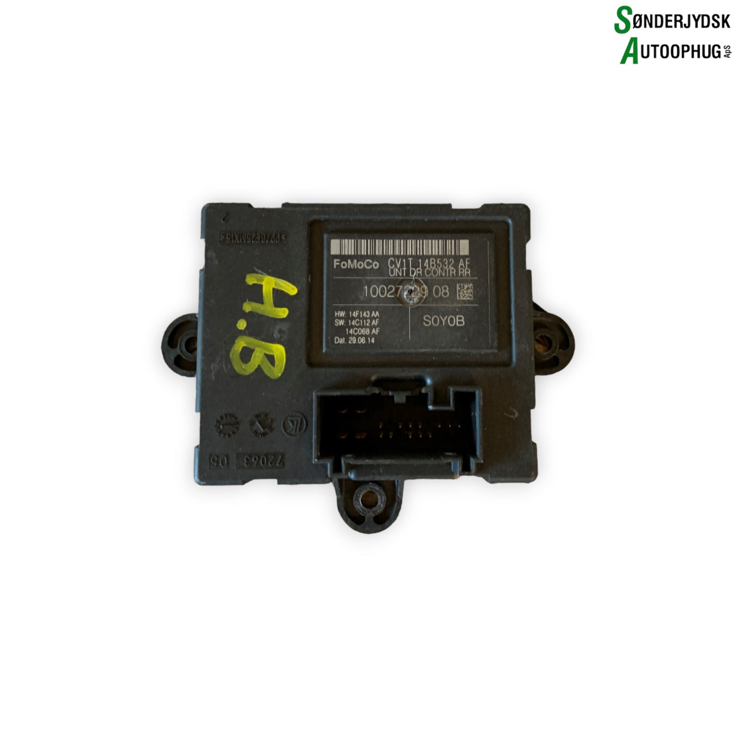 Ford B-Max Bcm / Komfortkomputer Med OEM Nr. CV1T14B532AF Fra Ford Ophugger