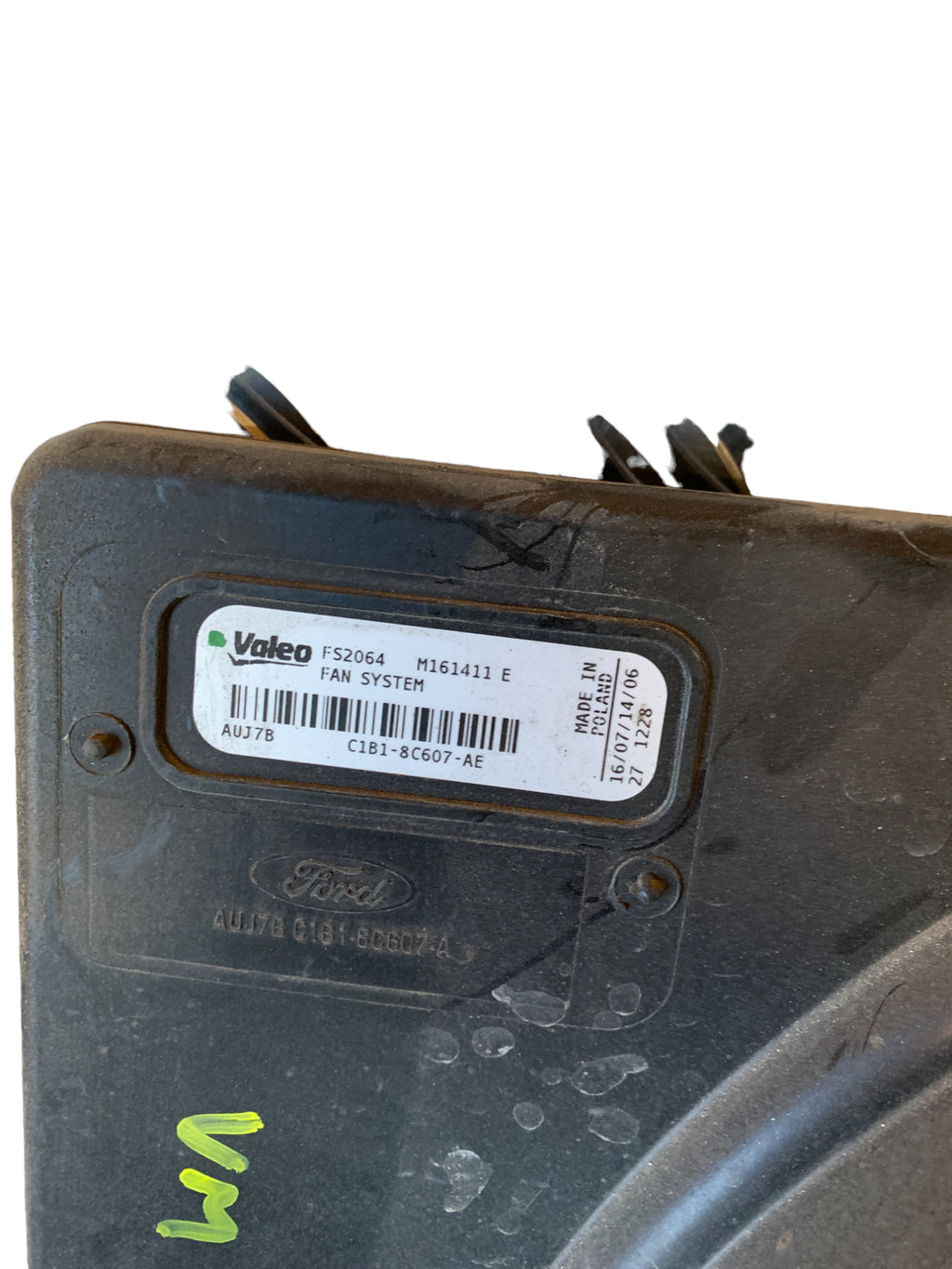Ford B-Max Kølerblæser El Med OEM Nr. 2145091 Fra Ford Ophugger