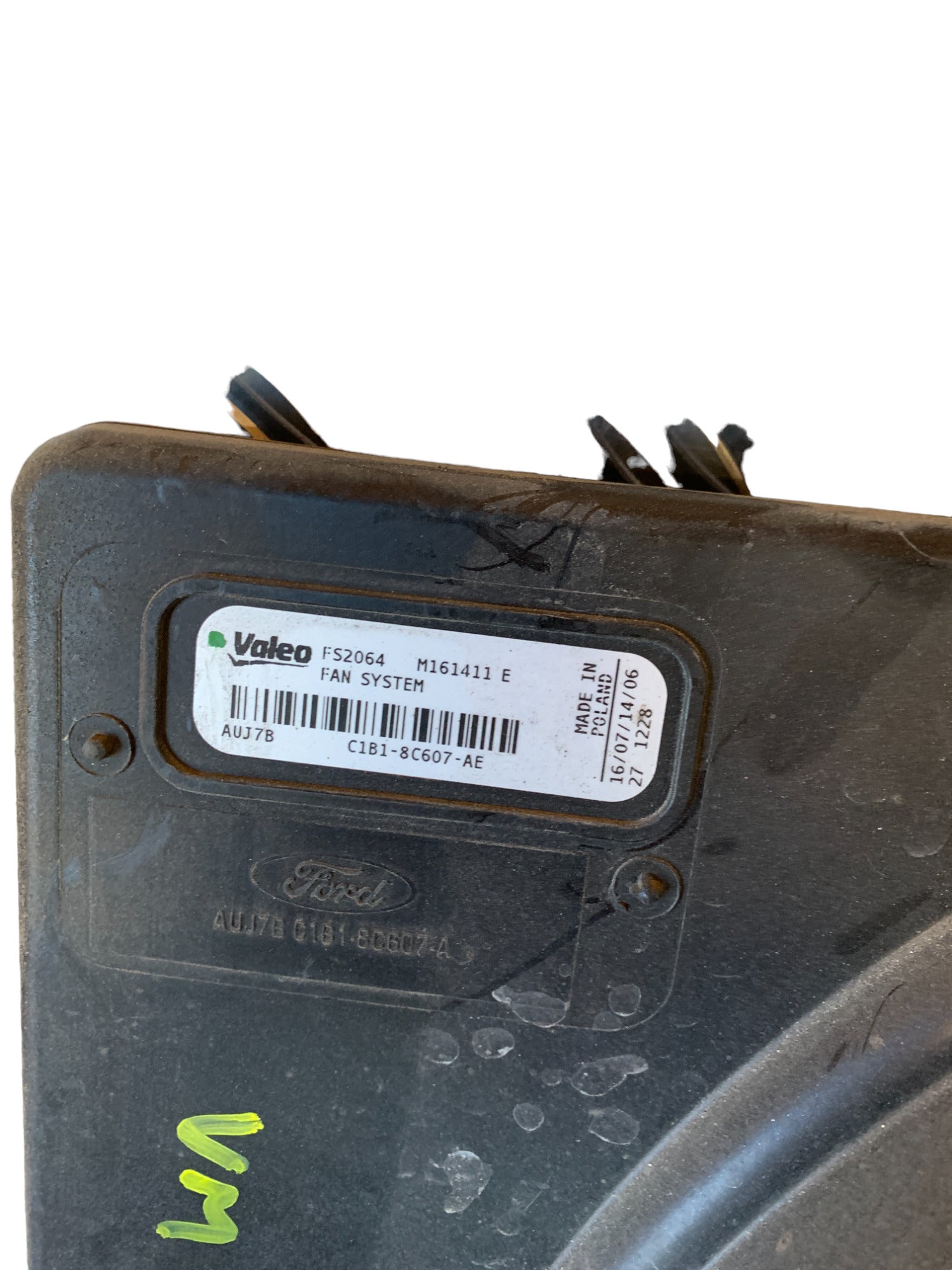 Ford B‑Max Kølerblæser El Med OEM Nr. 2145091 Fra Ford Ophugger