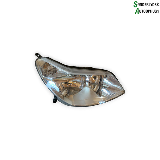 Citroen C5 Forlygte Med OEM Nr. 9650055880 Fra Citroen Ophugger
