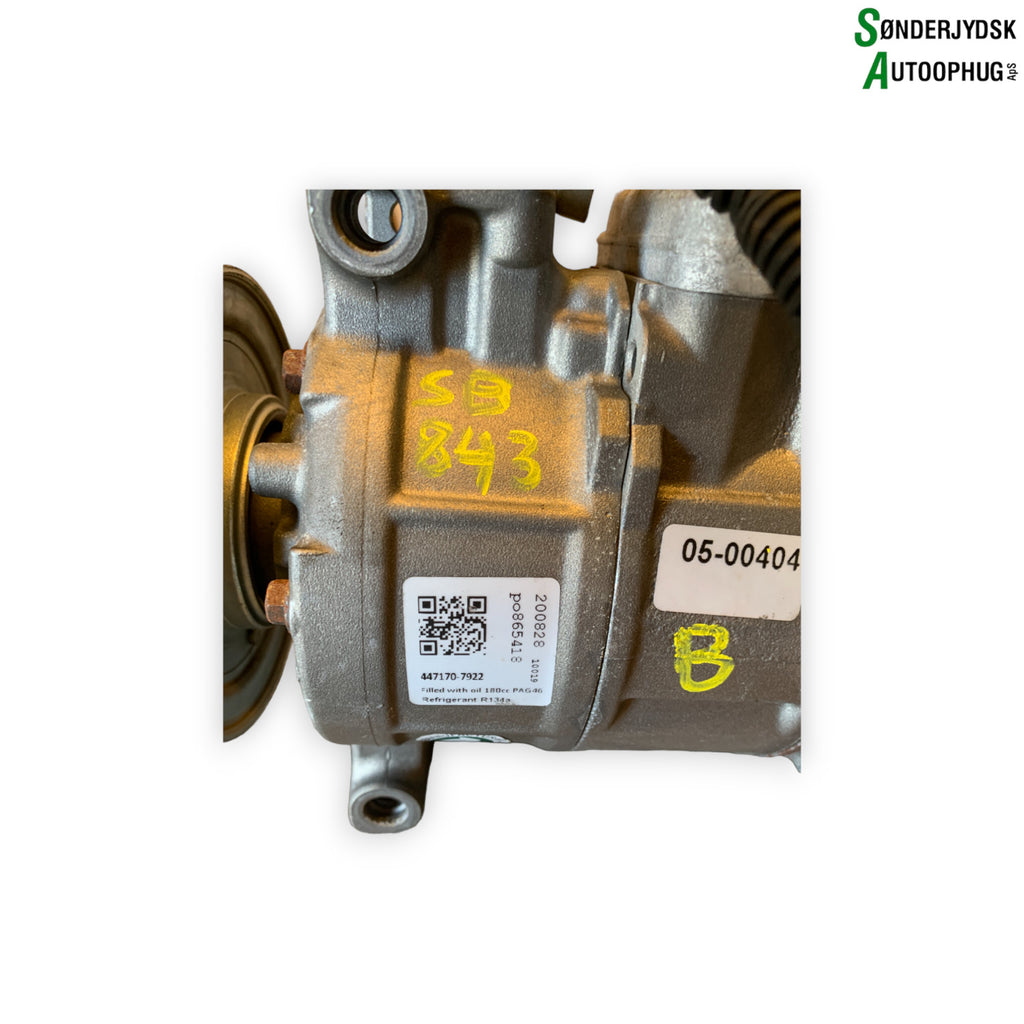 Audi A4 Aircondition Pumpe Med OEM Nr. 8E0260805G Fra Audi Ophugger