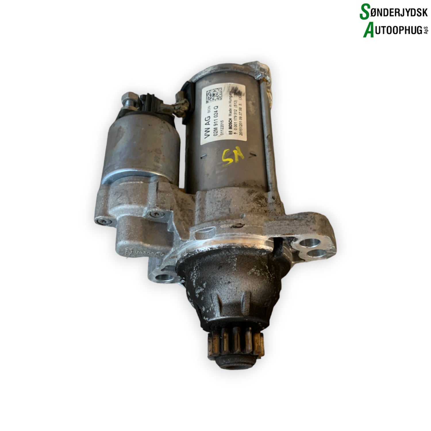 VW Polo 6C Starter Med OEM Nr. 02M911024Q Fra VW Ophugger