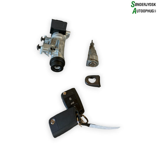 VW Polo 6C Låsesæt  Med OEM Nr. 1K0905851 Fra VW Ophugger
