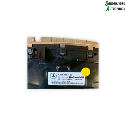 Mercedes-Benz C W205 Varmeregulering Med OEM Nr. A2059058105 Fra Mercedes-Benz Ophugger