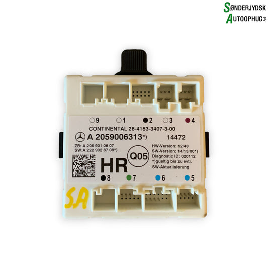 Mercedes-Benz Mercedes C W205 Bcm / Komfortkomputer Med OEM Nr. 2059005613 Fra Mercedes-Benz Ophugger