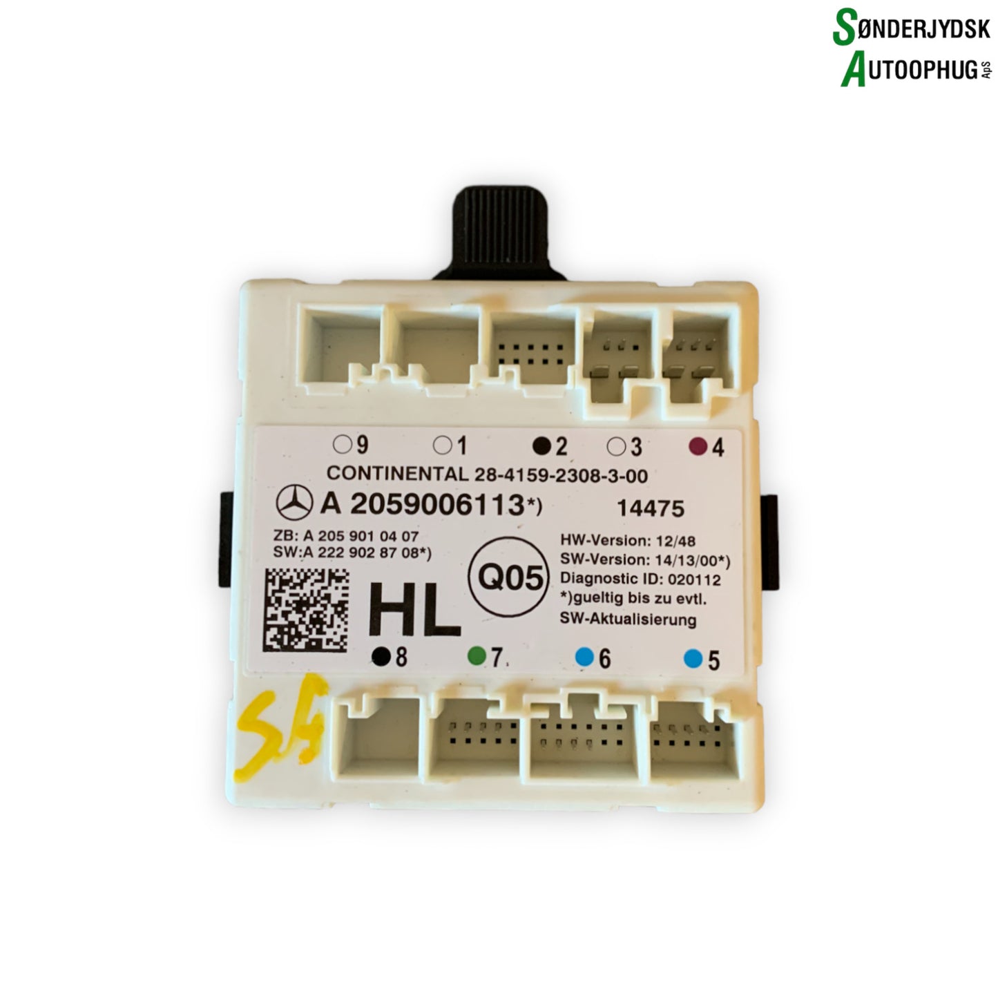 Mercedes-Benz Mercedes C W205 Bcm / Komfortkomputer Med OEM Nr. A2059000528 Fra Mercedes-Benz Ophugger