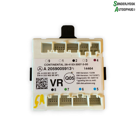 Mercedes-Benz Mercedes C W205 Bcm / Komfortkomputer Med OEM Nr. A2059006113 Fra Mercedes-Benz Ophugger