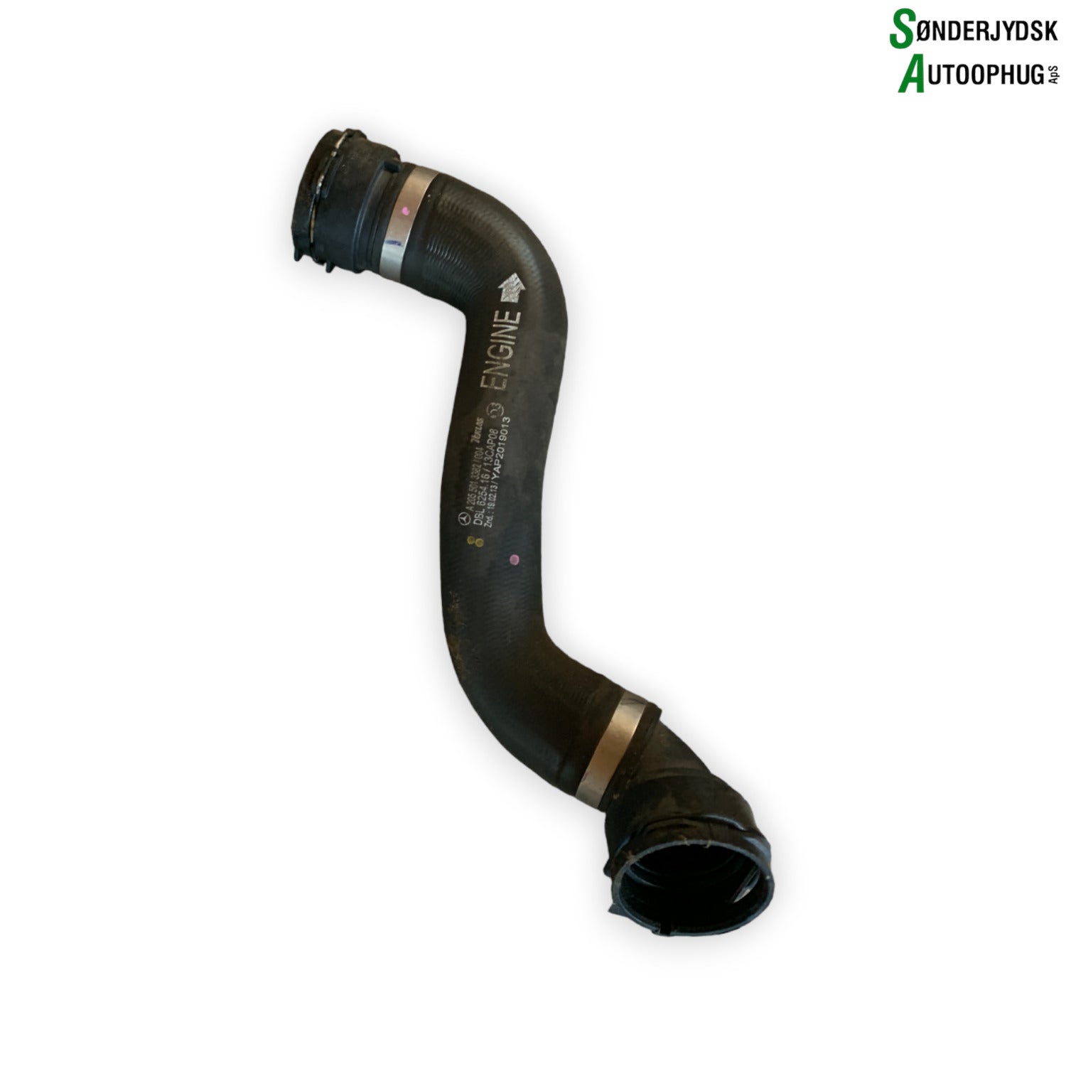 Mercedes-Benz Mercedes C W205 Køler Slanger Med OEM Nr. A2055013382 Fra Mercedes-Benz Ophugger
