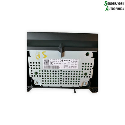 Mercedes-Benz C W205 Radio, Multi Display Med OEM Nr. A2059004113 Fra Mercedes-Benz Ophugger