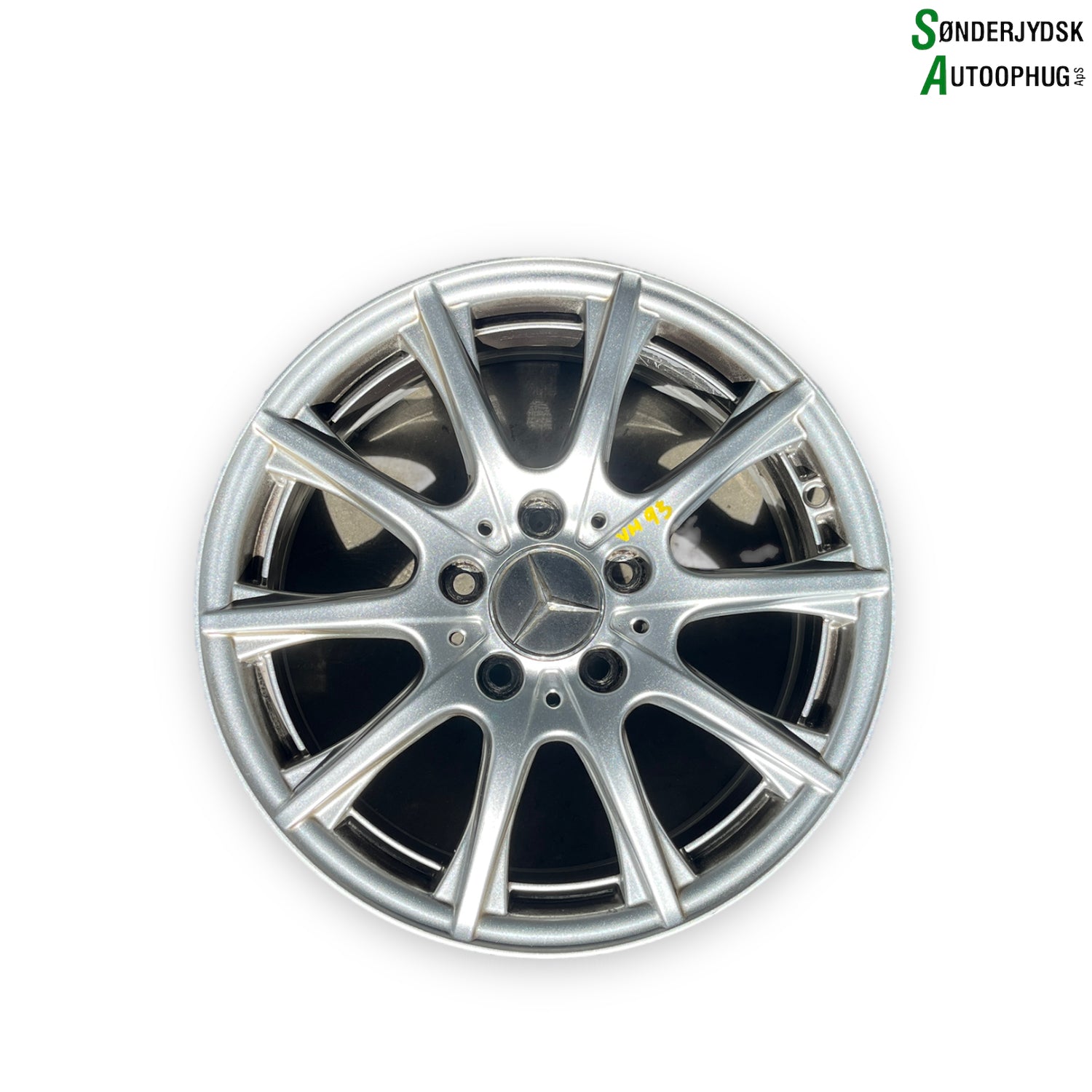 Mercedes-Benz C W205 Fælg Aluminium Med OEM Nr. 65+16ET38 Fra Mercedes-Benz Ophugger