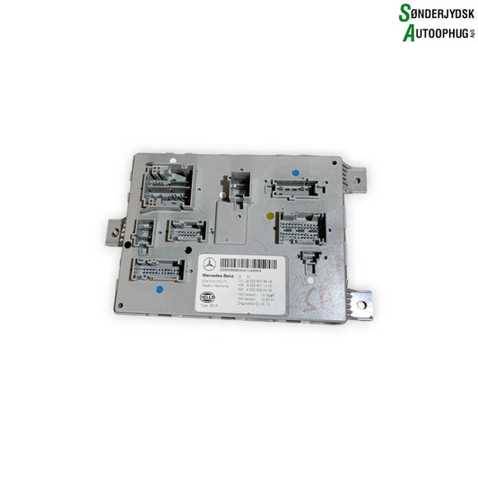 Mercedes-Benz C W205 Bcm / Komfortkomputer Med OEM Nr. A2229009808 Fra Mercedes-Benz Ophugger