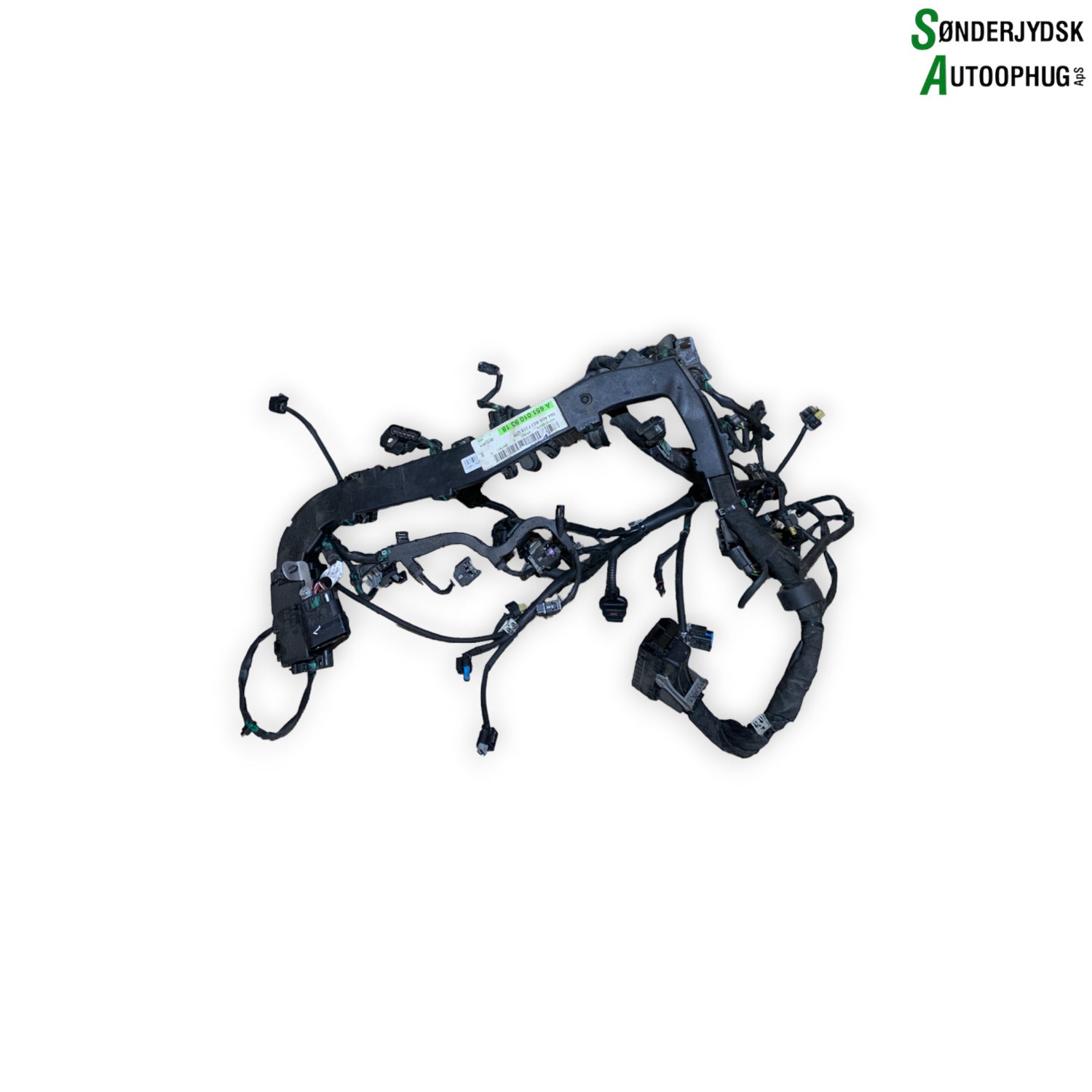 Mercedes-Benz C W205 Ledningsnet Motor Med OEM Nr. A6510109318 Fra Mercedes-Benz Ophugger