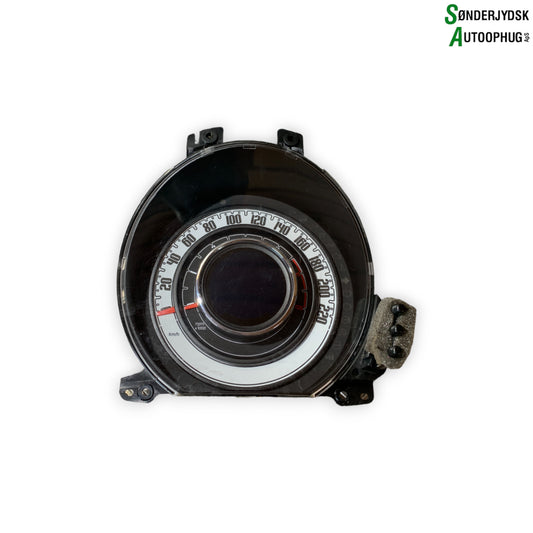 Fiat 500 Speedometer - Instrument Med OEM Nr. Ophugger Fra Fiat Ophugger