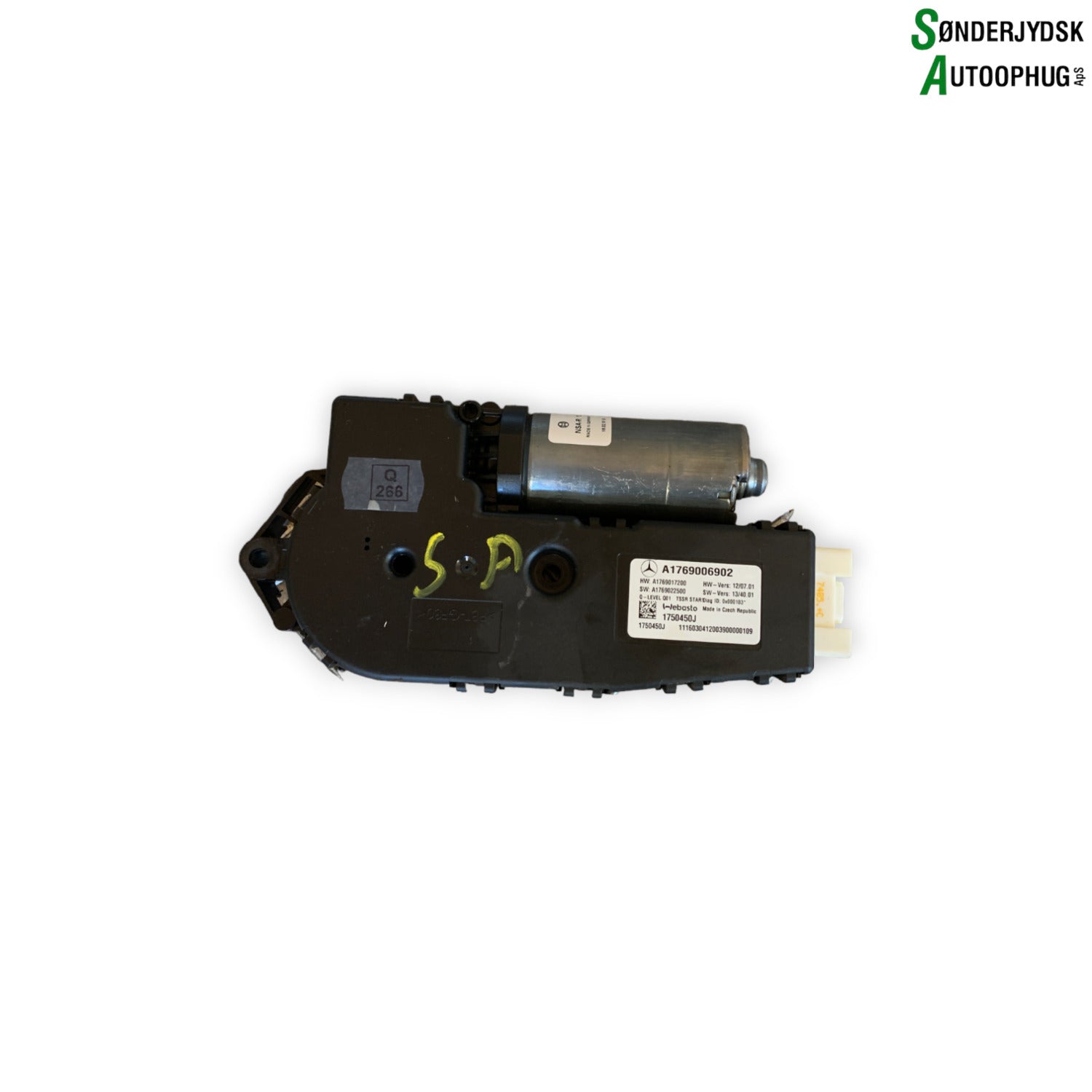 Mercedes-Benz Mercedes A W176 Soltagsmotor Med OEM Nr. A1769006902 Fra Mercedes-Benz Ophugger