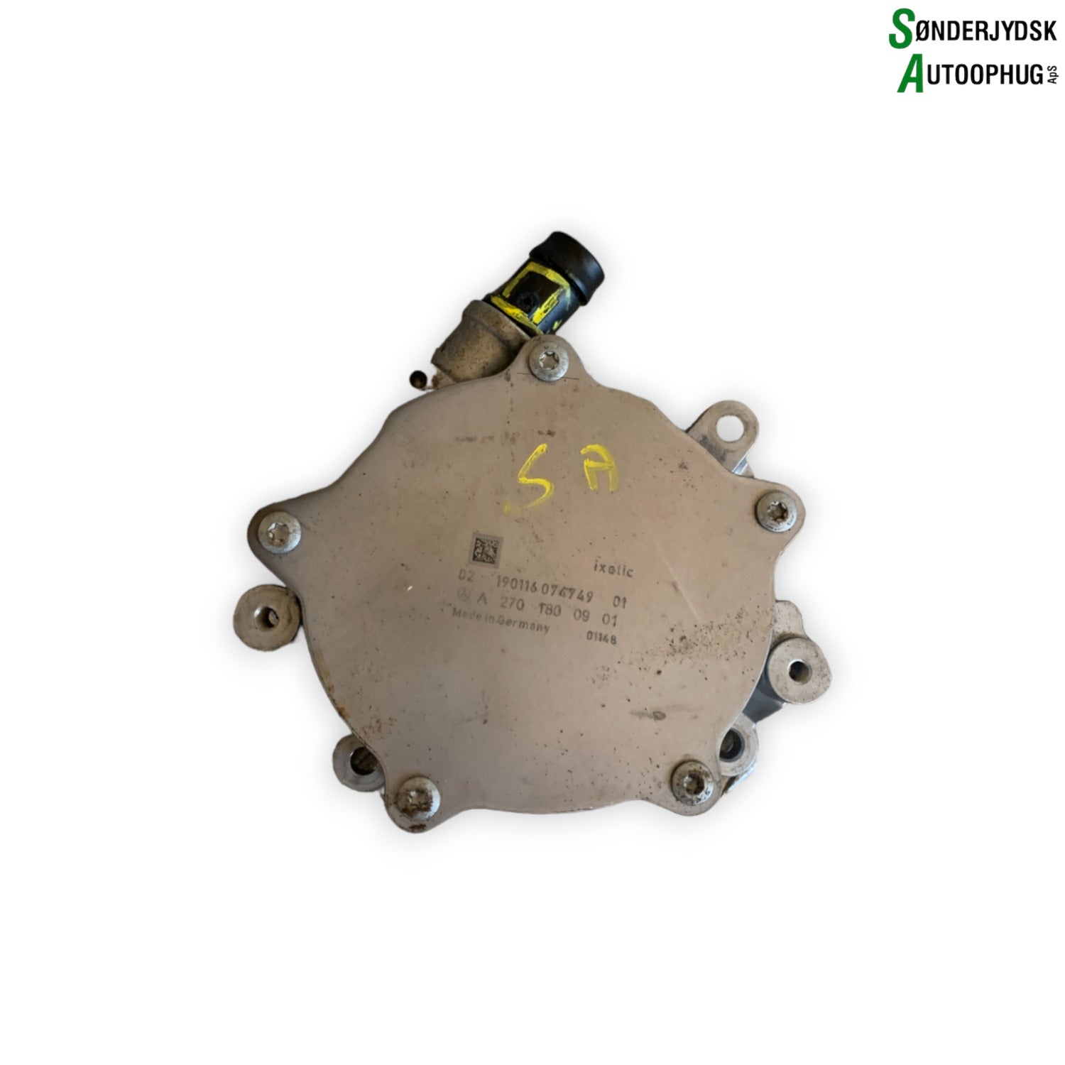 Mercedes-Benz Mercedes A W176 Vacuumpumpe Med OEM Nr. A2701800901 Fra Mercedes-Benz Ophugger