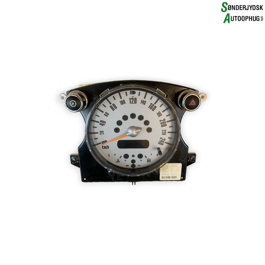 Mini Mki Speedometer - Instrument Med OEM Nr. 62116928884 Fra Mini Ophugger