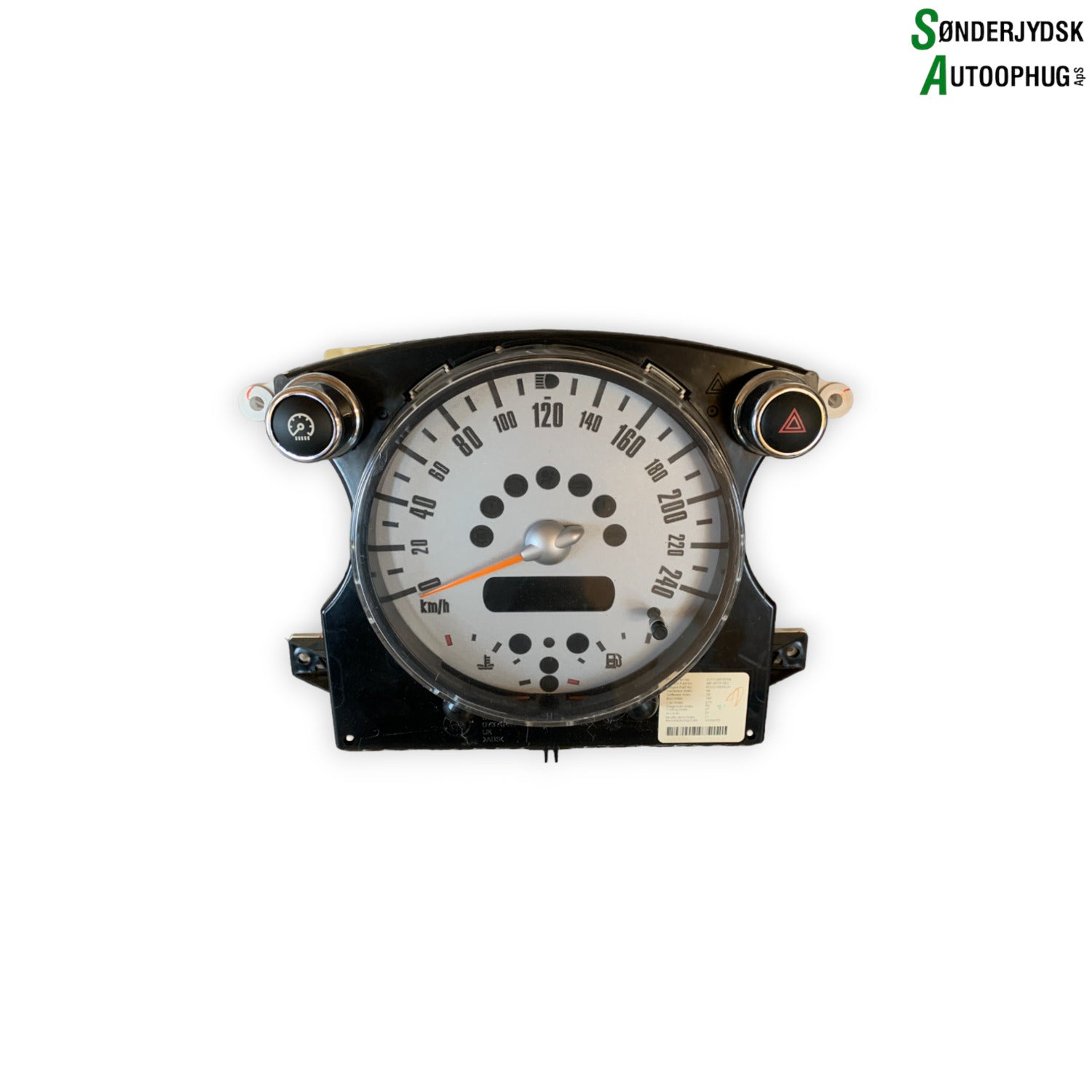 Mini Mini MKI Speedometer - Instrument Med OEM Nr. 62116928884 Fra Mini Ophugger