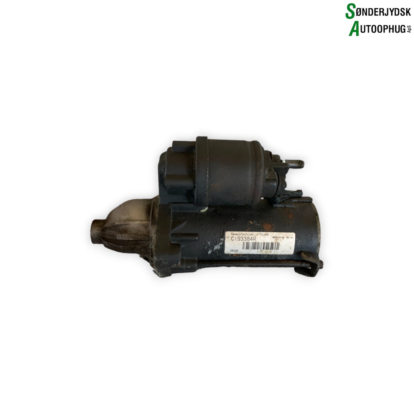 Fiat Fiorino Starter Med OEM Nr. C193384R Fra Fiat Ophugger