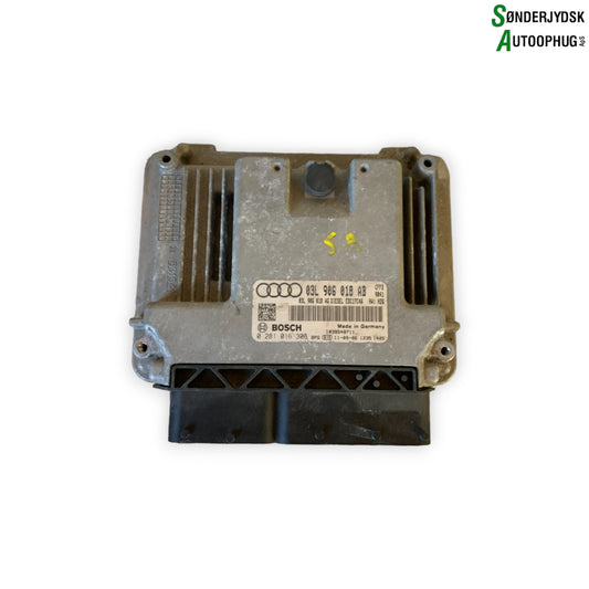 Audi A3 8P Motorstyring - Motorstyreboks - Injection Elboks Med OEM Nr. 03L906018AB Fra Audi Ophugger