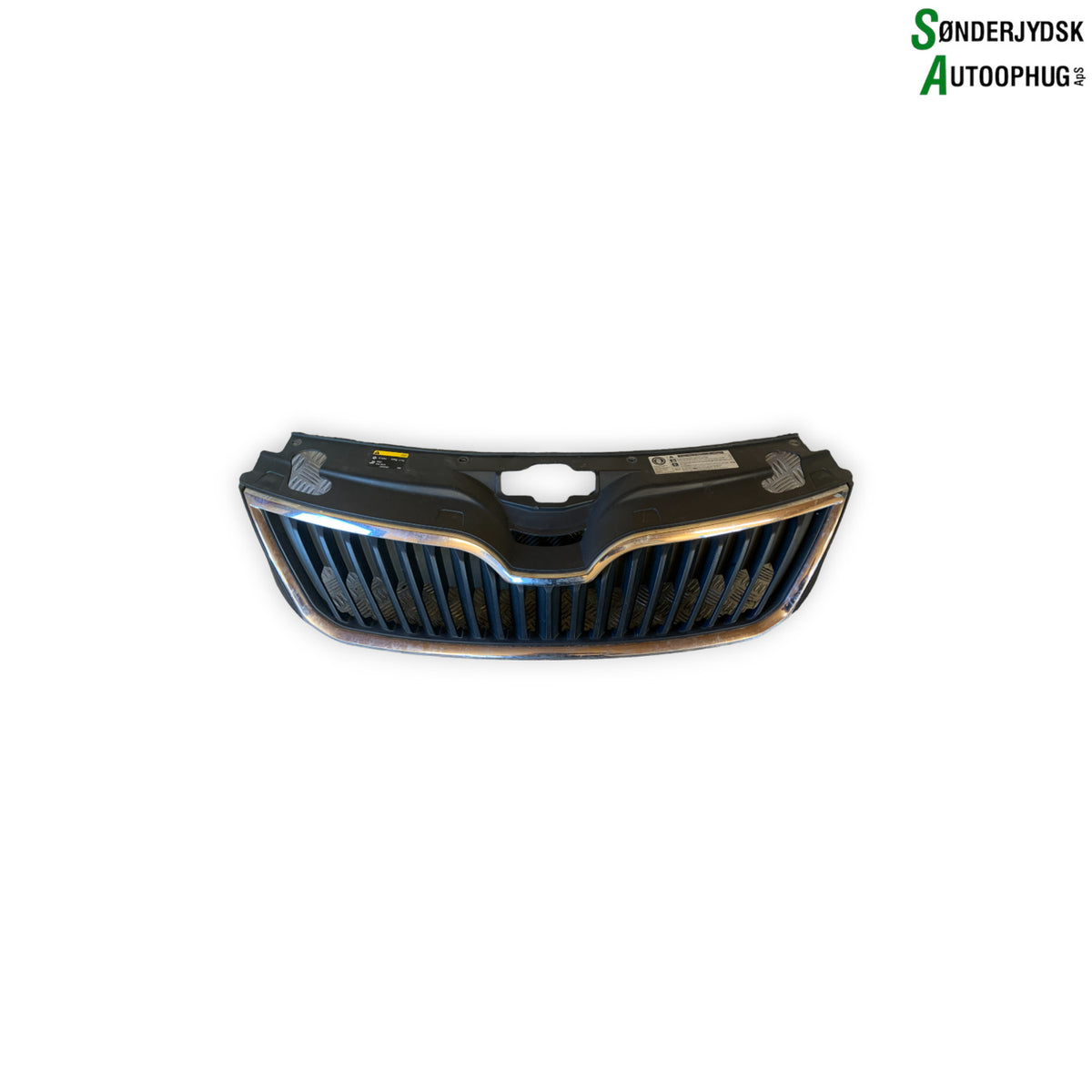 Skoda Rapid Frontgitter Med OEM Nr. 5JA8536689B9 Fra Skoda Ophugger