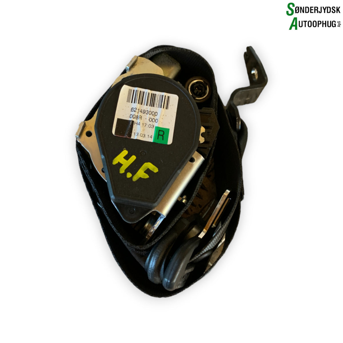Skoda Rapid Sikkerhedsseler For Med OEM Nr. 5JA857702A Fra Skoda Ophugger