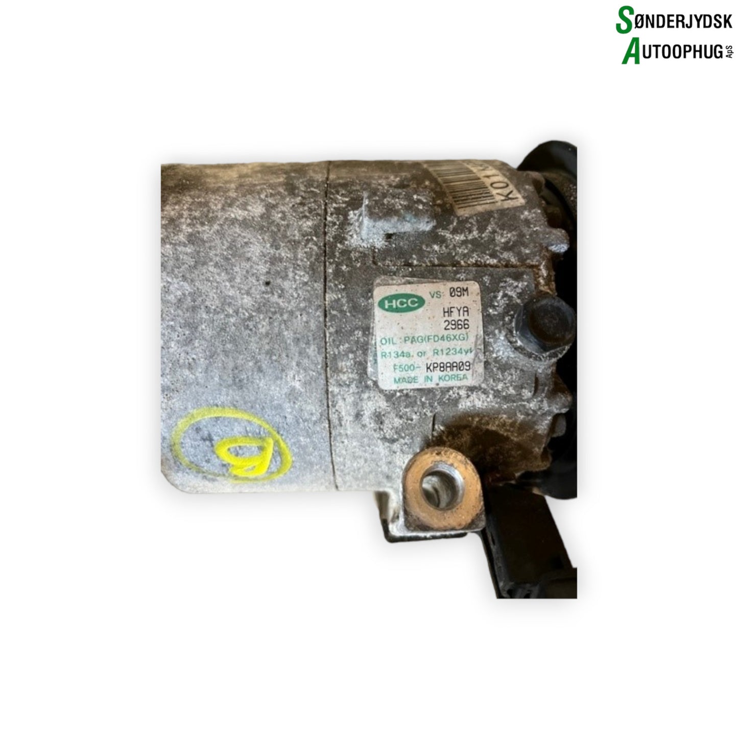 Hyundai I20 NL Aircondition Pumpe Med OEM Nr. F500KP8AA09 Fra Hyundai Ophugger